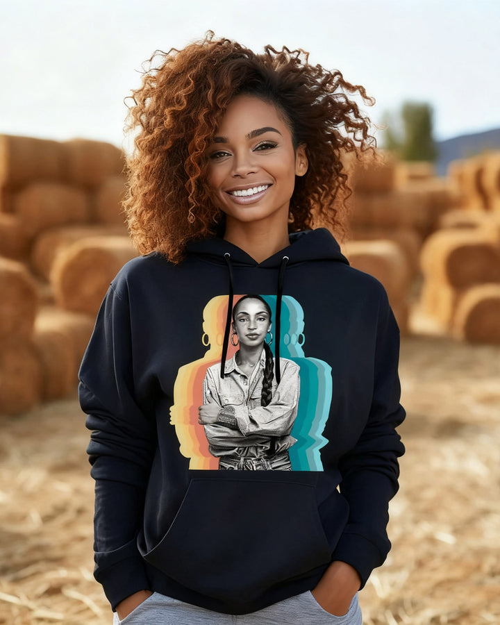 Sade Retro Classic Cotton Long-sleeved Hoodies