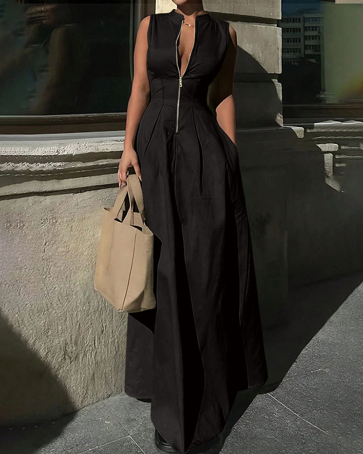 Fashionable Casual Elegant Sleeveless Women Dress