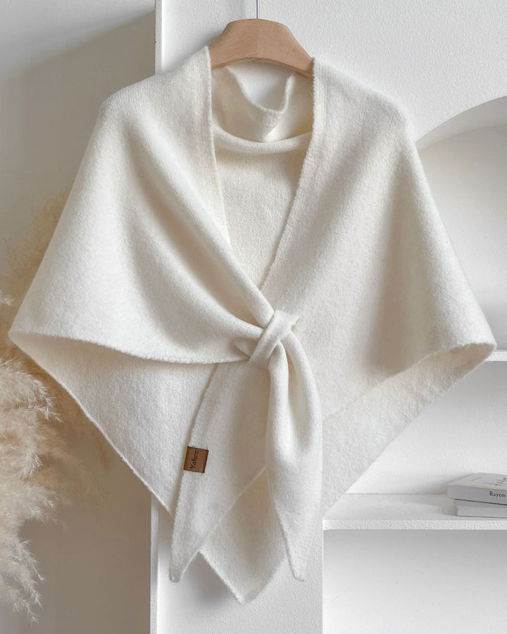 Women's Solid Color Shawl Scarf, Casual Soft Comfortable for Daily Wear