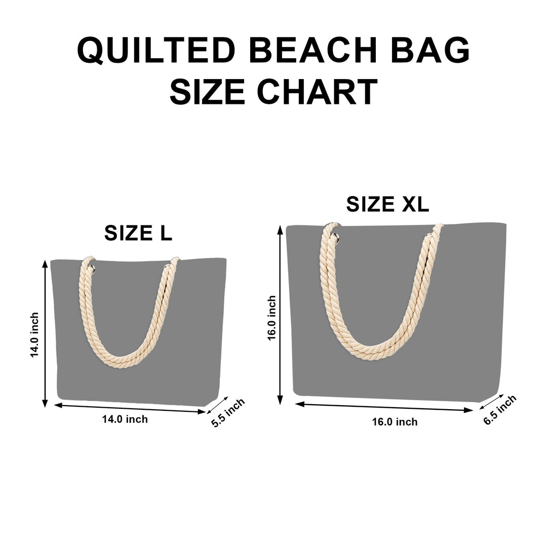 Melanin Queen Quilted Beach Bag GFTOTG3051