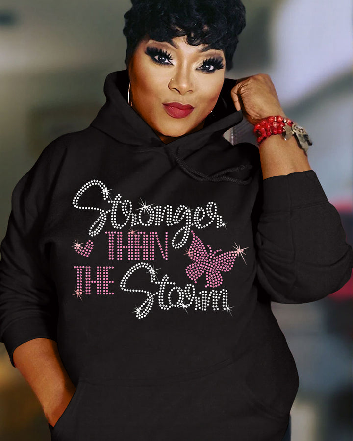 Stronger than the Storm Long Sleeve Hoodies