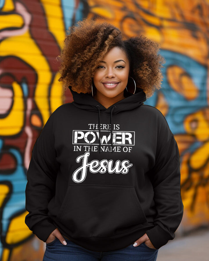 Power In The Name of Jesus Love Long-sleeved Hoodies