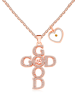 Rose gold heart
