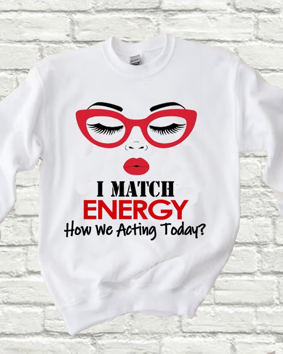 I Match Energy Women's Long Sleeve Sweatshirt