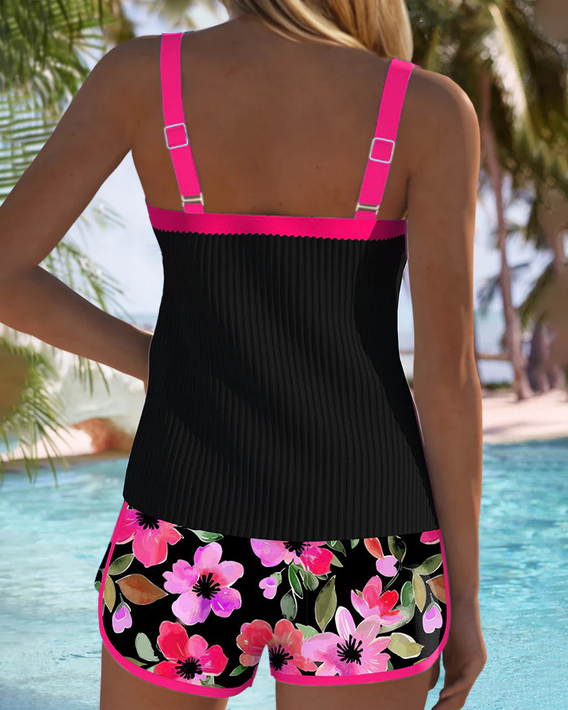 Aumora Beach Pants Two-Piece Tankini