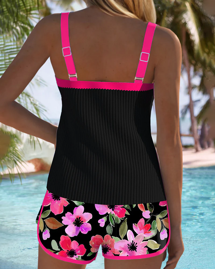 Aumora Beach Pants Two-Piece Tankini