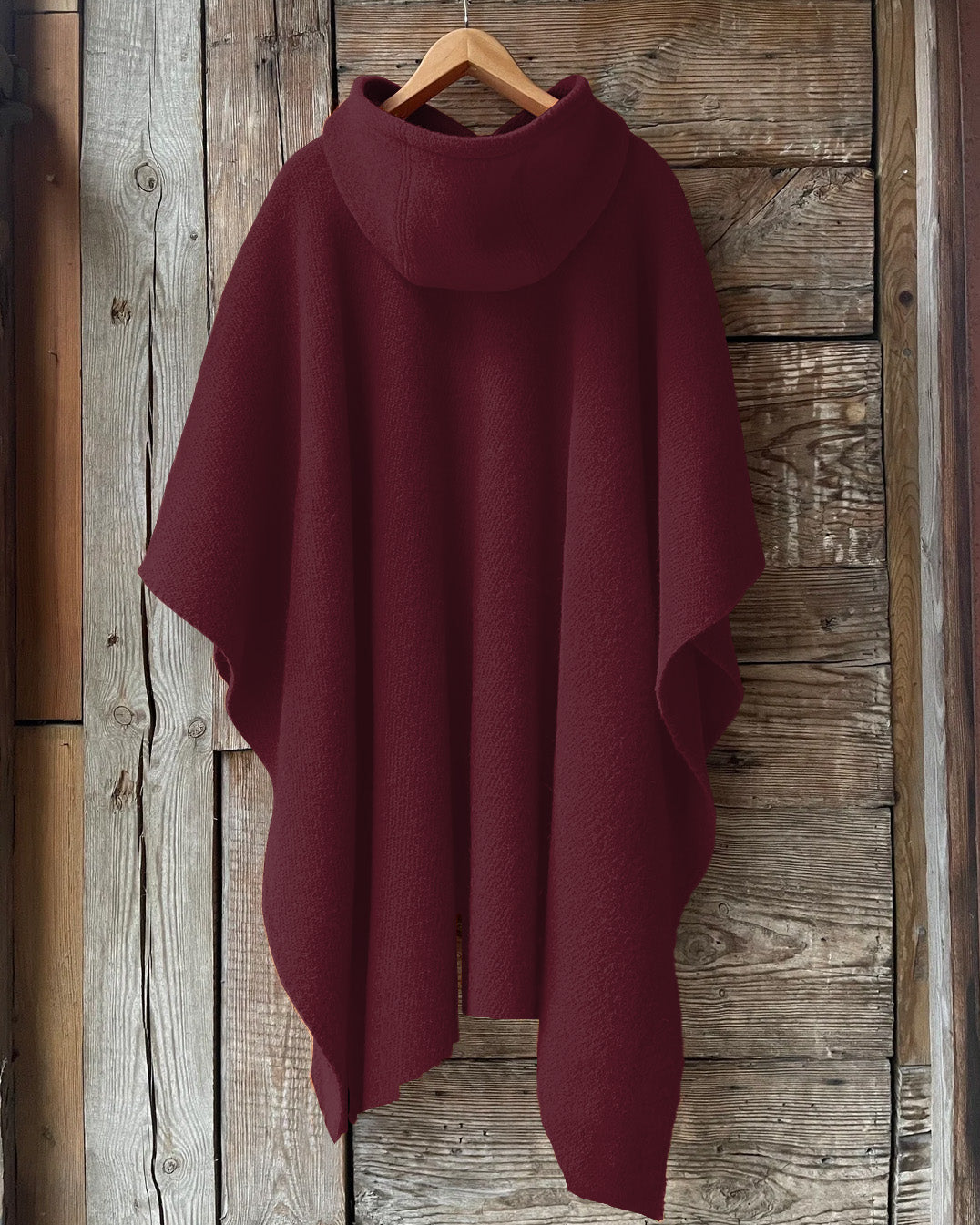 I Do Me Hooded Warm Shawl Cape