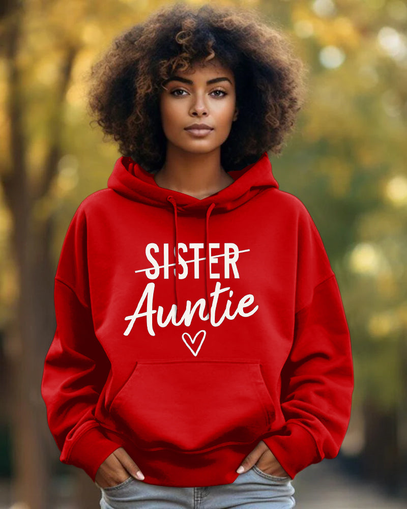 Sister Auntie Long-sleeved Hoodies