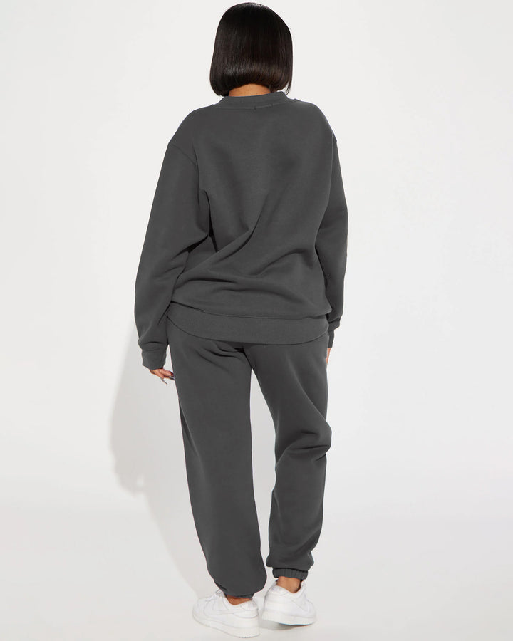 God Is Good All The Time Crew Neck Sweatshirt Two Pieces Set