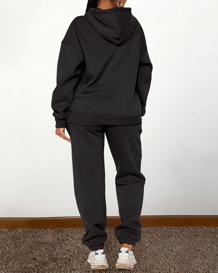 God Over All Things Hooded Two Pieces Set