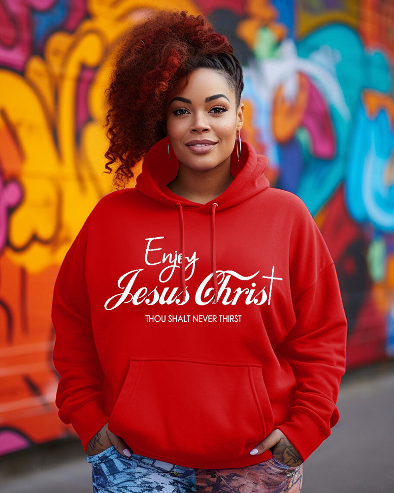 Enjoy Jesus Christ Long Sleeve Hoodies