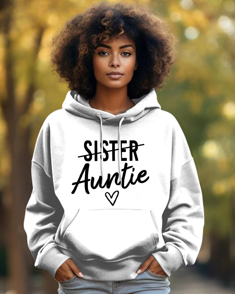 Sister Auntie Long-sleeved Hoodies