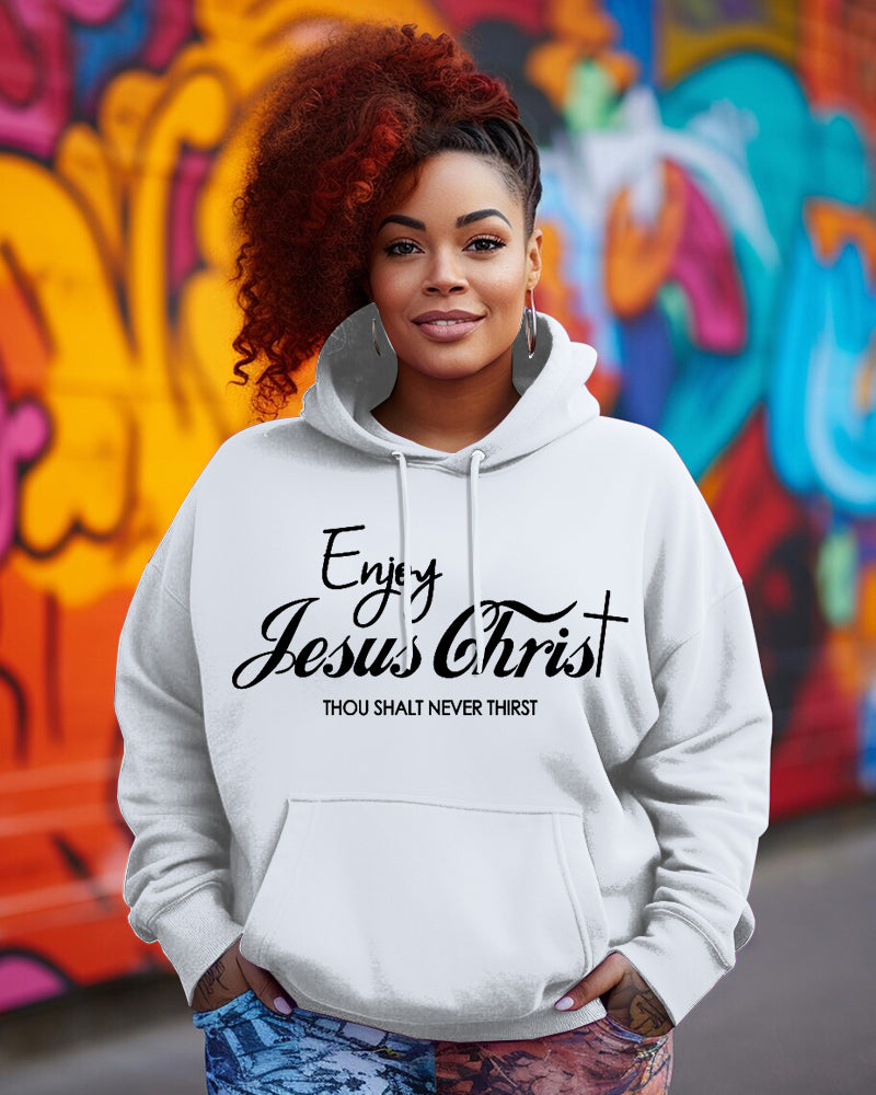 Enjoy Jesus Christ Long Sleeve Hoodies