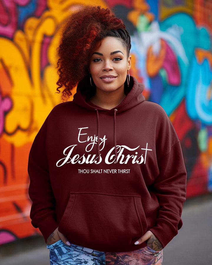 Enjoy Jesus Christ Long Sleeve Hoodies