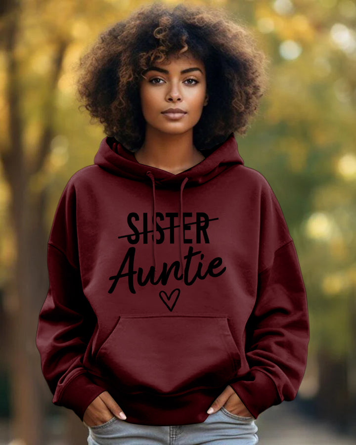 Sister Auntie Long-sleeved Hoodies