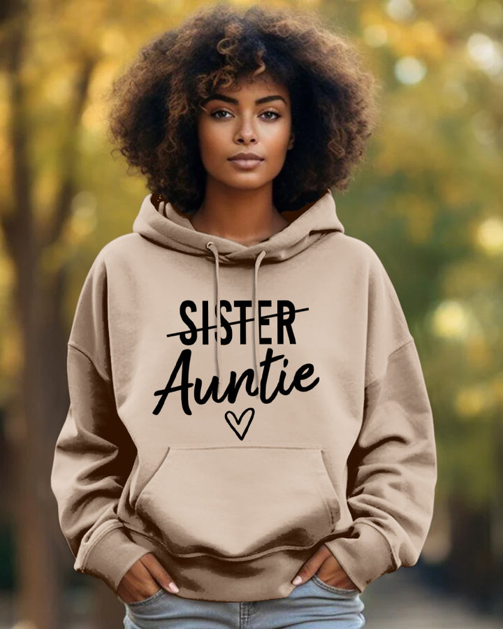 Sister Auntie Long-sleeved Hoodies