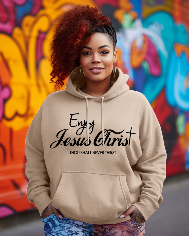 Enjoy Jesus Christ Long Sleeve Hoodies