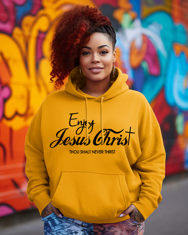 Enjoy Jesus Christ Long Sleeve Hoodies