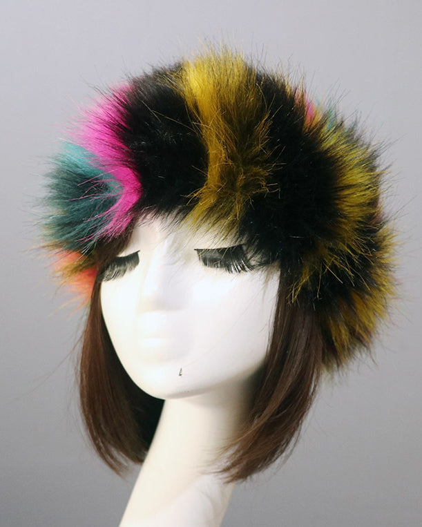 Imitation Fur Thickened Hat Without Cap Warm Hat