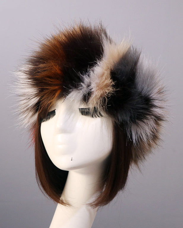 Imitation Fur Thickened Hat Without Cap Warm Hat
