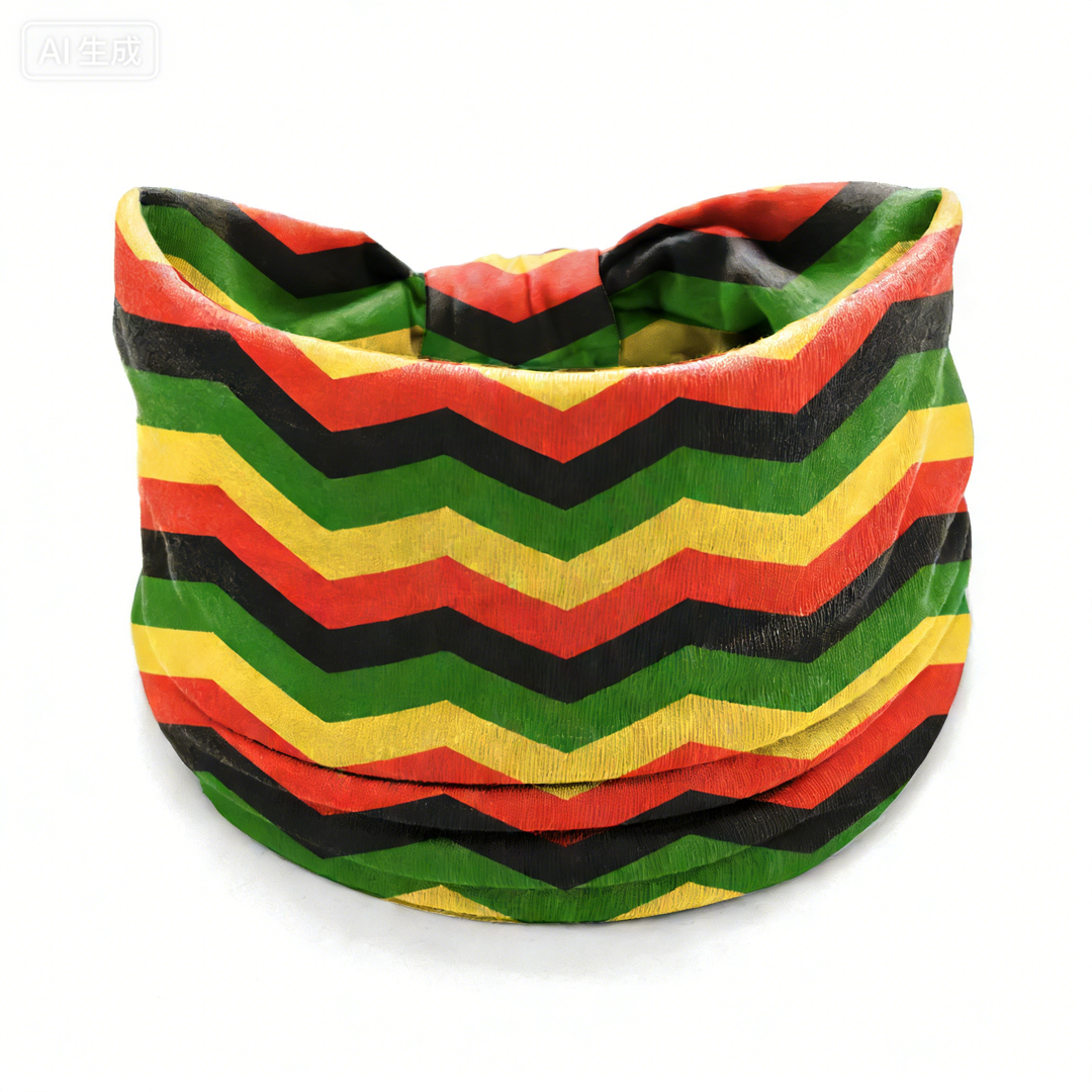 African Printed Boho Headband for Women