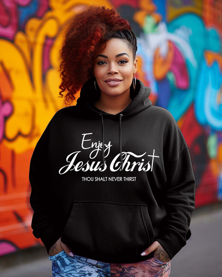 Enjoy Jesus Christ Long Sleeve Hoodies