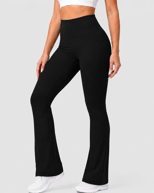 High Waist Flare Yoga Pants for Women