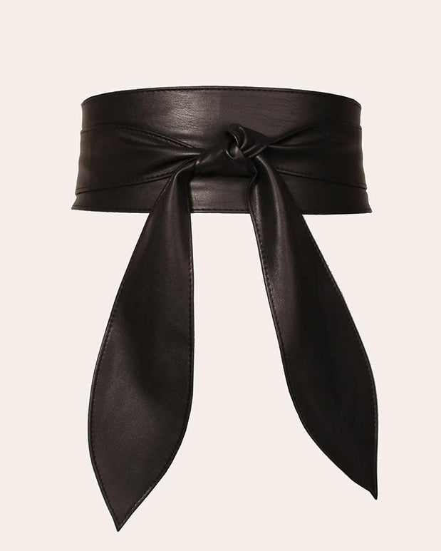 Chic and Elegant Chanel-Style Bow Waist Belt