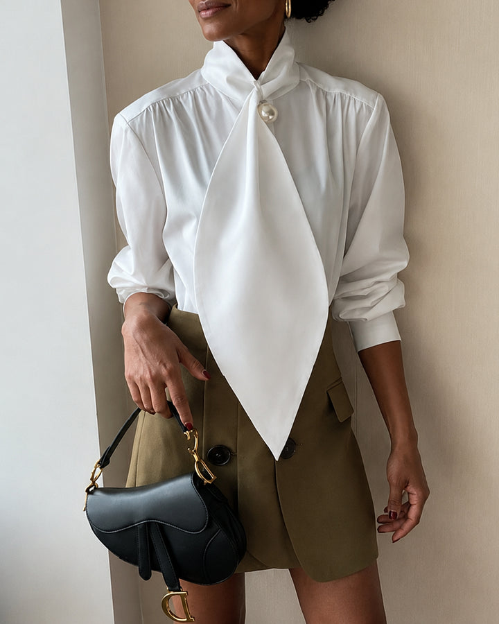 Inspired Designer Oversize Tops Shirt Blouse