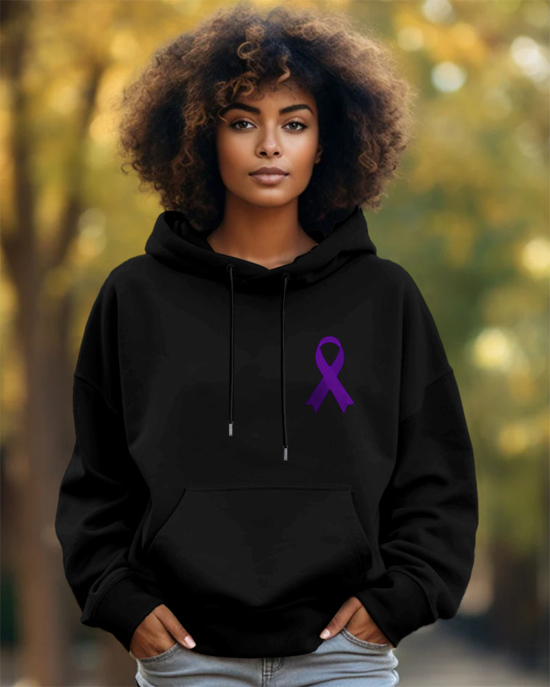 For Every Woman's Right To Safet Cotton Long Sleeve Hooded Sweat