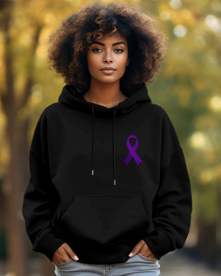 For Every Woman's Right To Safet Cotton Long Sleeve Hooded Sweat