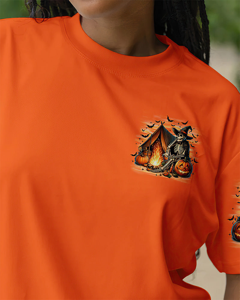 Making Memories One Campfire At A Time Halloween All Over Print T-Shirt