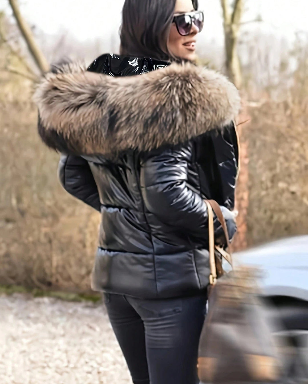 Down Cotton-padded Jacket Short Women's Cotton-padded Coat