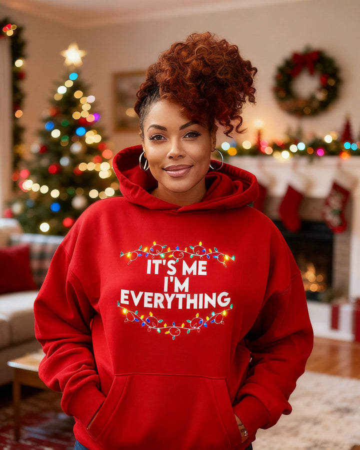 Christmas It's Me, I'm Everything Long-sleeved Hoodies