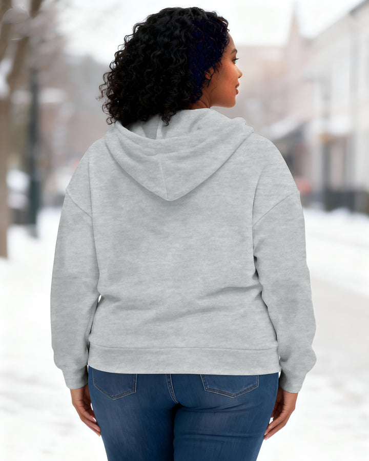 She Is Everything Long Sleeve Zip-Up Hoodies