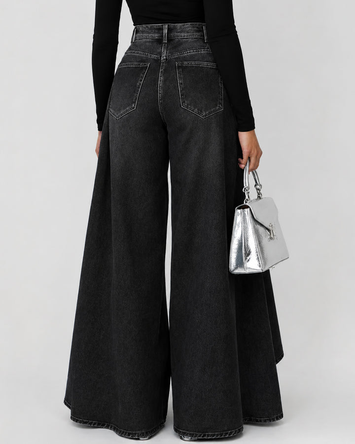 High Waisted Wide-Leg Jeans