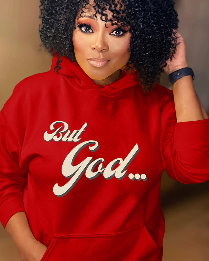 But God jesus Long-sleeved Hoodies
