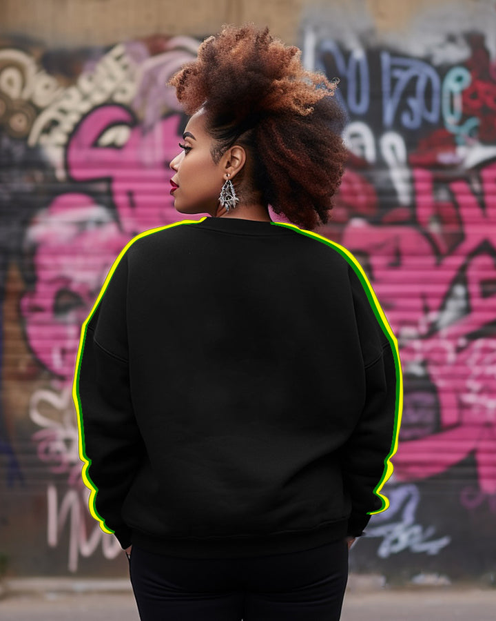 Black Women Black History Month Long Sleeve Sweatshirt