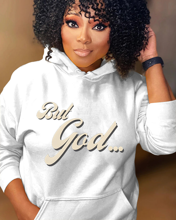 But God jesus Long-sleeved Hoodies