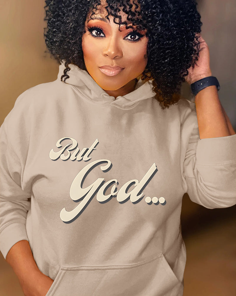 But God jesus Long-sleeved Hoodies