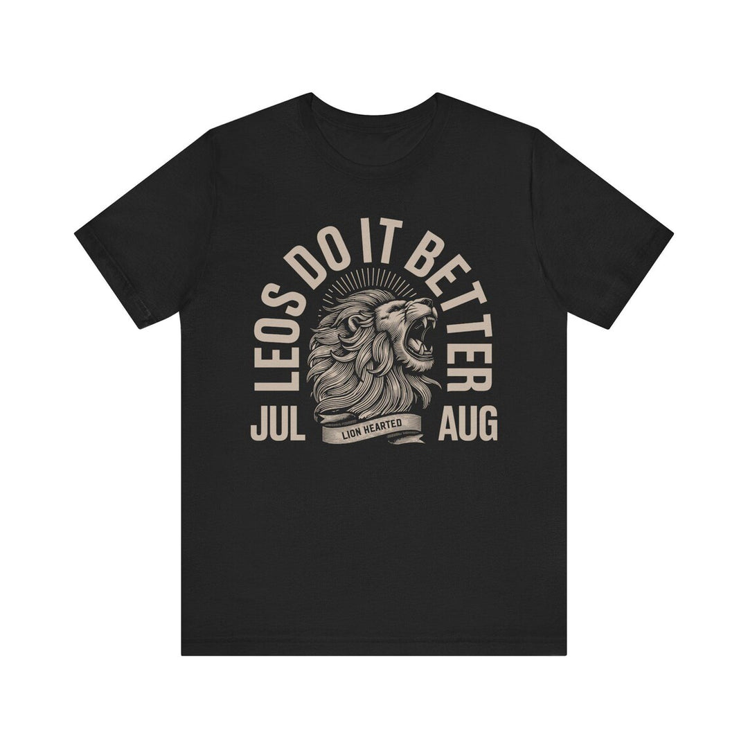 Leos Do It Better Crew Neck Short Sleeve Cotton T-Shirt