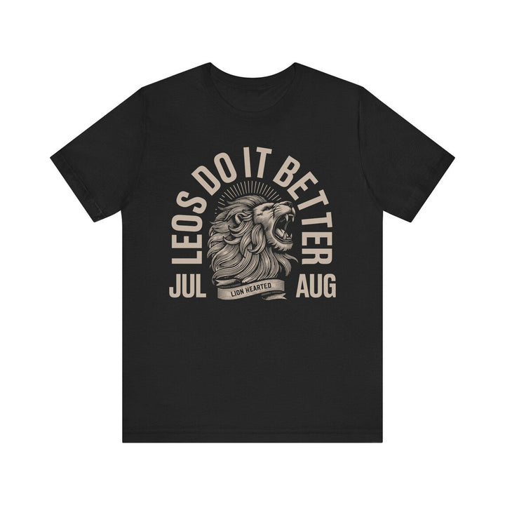 Leos Do It Better Crew Neck Short Sleeve Cotton T-Shirt