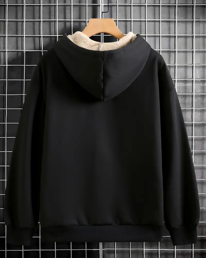 Stacked Aquarius Zodiac Long-sleeved Hoodie
