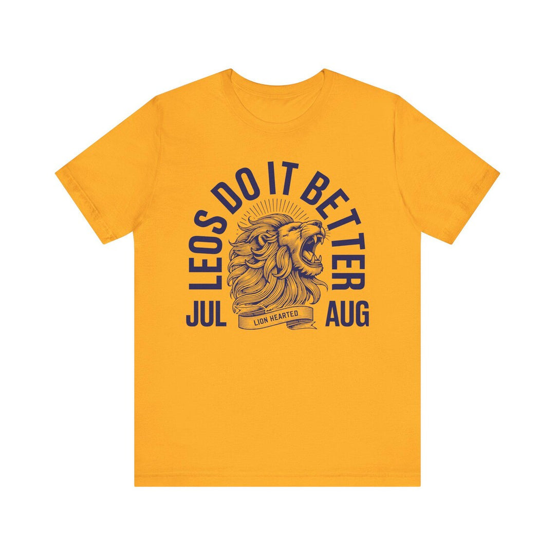 Leos Do It Better Crew Neck Short Sleeve Cotton T-Shirt