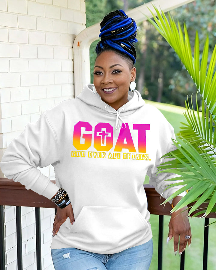 God Over All Things Long Sleeve Hoodies