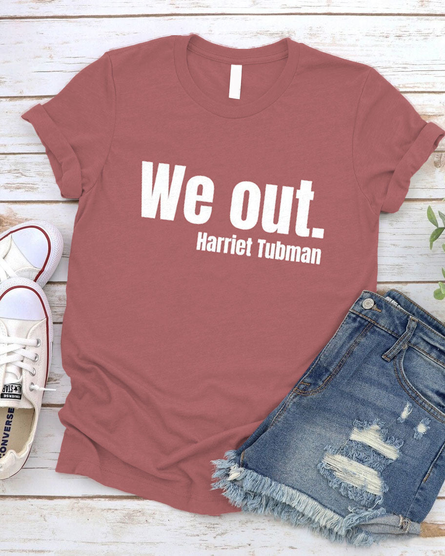 African American Black Women 100% Cotton Crew Neck Short Sleeve Tshirt
