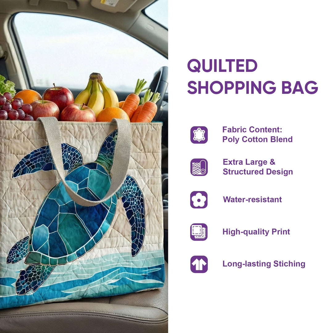 Melanin Quilted Shopping Bag GFTONT6431