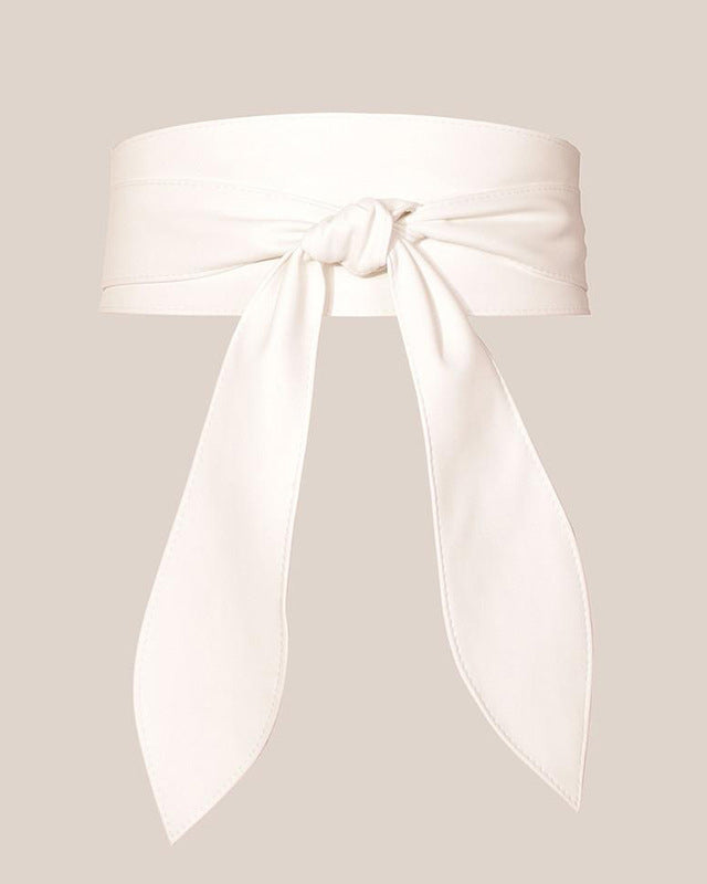 Chic and Elegant Chanel-Style Bow Waist Belt