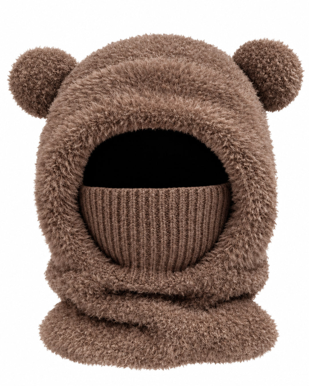 Stylish and Cute Bear Ear Design Windproof Hat