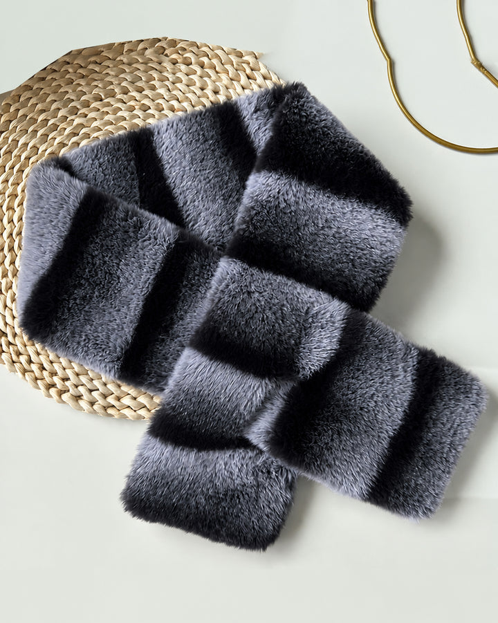 Women's Ombre Faux Fur Scarf